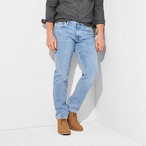 Mutual Weave The Taper Distressed Men’s Jeans Size 30 X 34